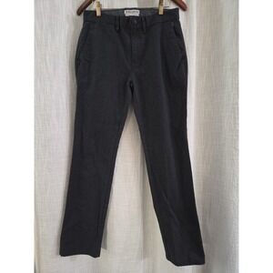Billabong Carter Stretch Chino Men's Pants Size 29 Dark Gray Straight Leg